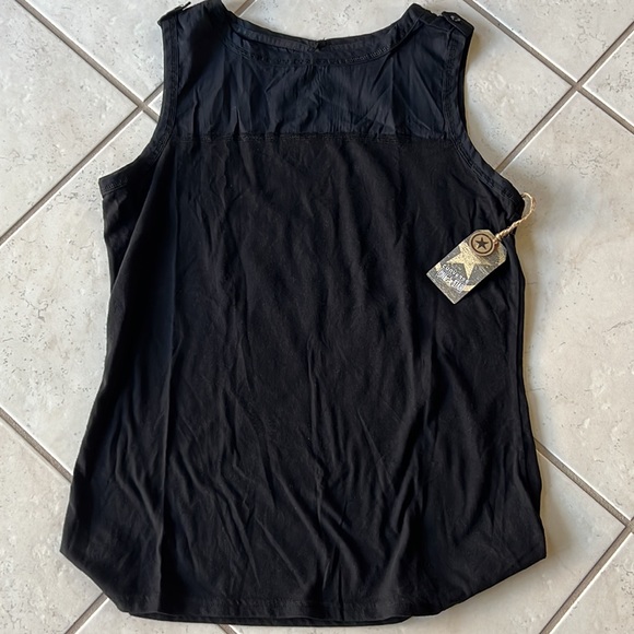 Women’s Converse Black T-Shirt Tank Size Large - Picture 3 of 4